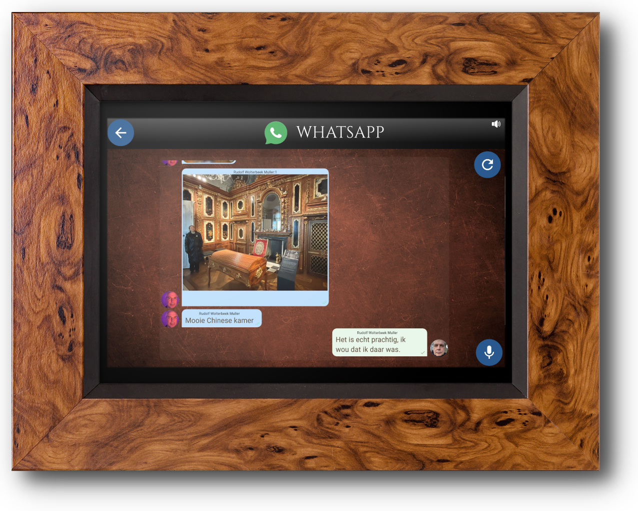 WhatsApp auf Memory Lane