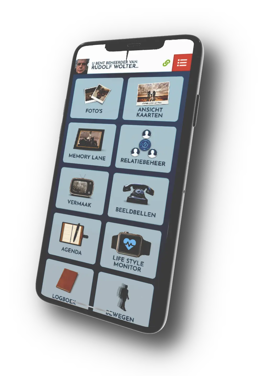 Companion-App für Angehörige